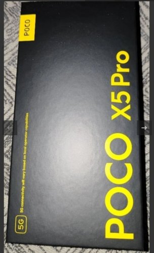 Xiaomi Poco X5 pro μαυρο 8/256gb