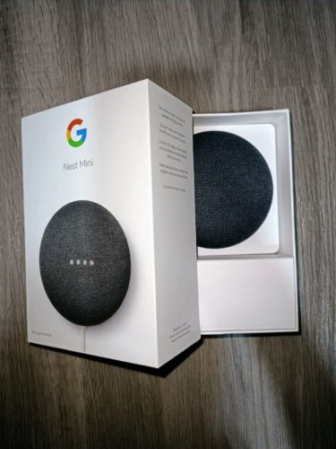 Google Nest Mini (2nd Gen) Charcoal Smart Hub με Ηχείο Συμβατό με Google Home