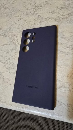 Θήκη σιλικόνης μωβ σκουρο γνήσια samsung.για s24 ultra σε άριστη κατάσταση