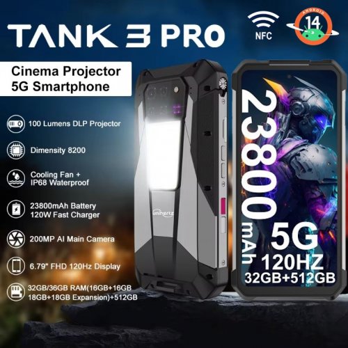 Unihertz 8849 Tank 3 Pro (16GB/512GB)