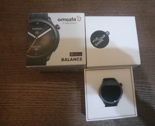 Amazfit Balance (46mm/Μαύρο/Αλουμίνιο, Πολυμερές)