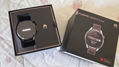 Huawei Watch 3 Pro Classic Titanium 48mm - 4G eSIM, WiFi, NFC, GPS