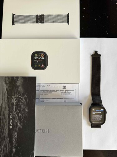 Apple watch ultra 2 milanese black
