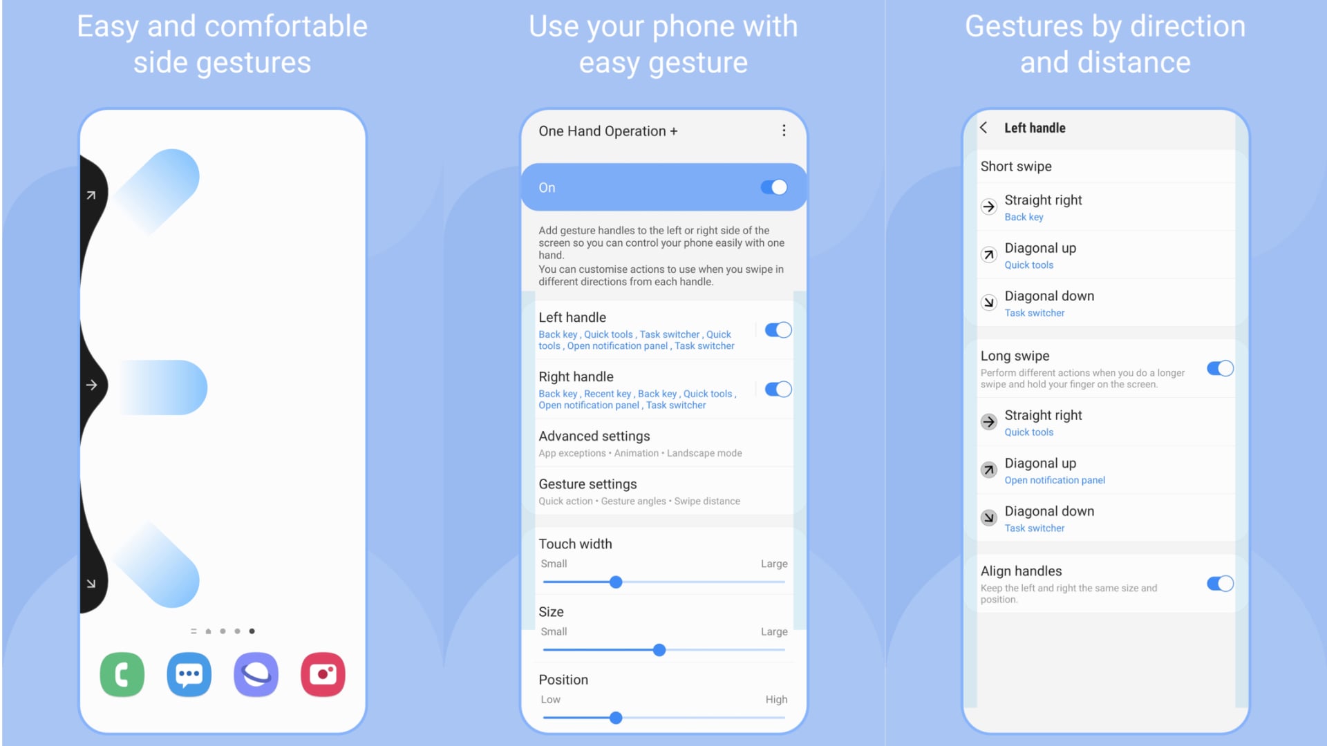 Samsung One Hand Operation
