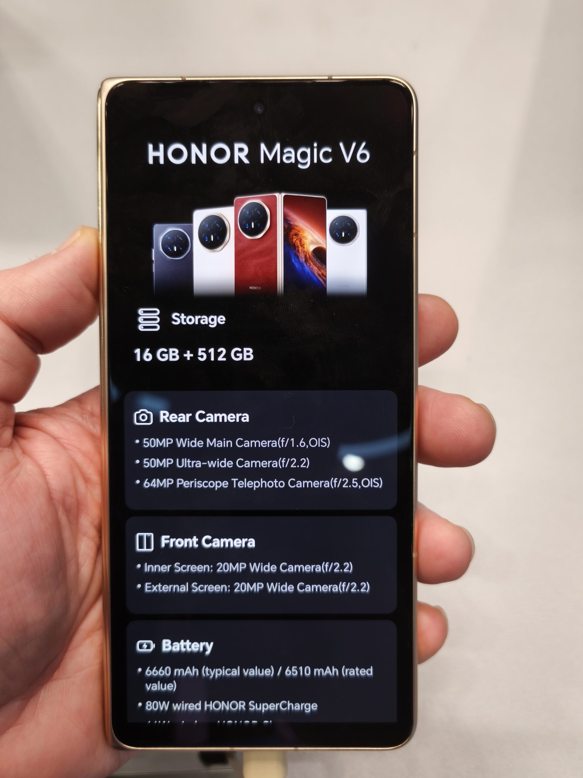 Honor Magic V6