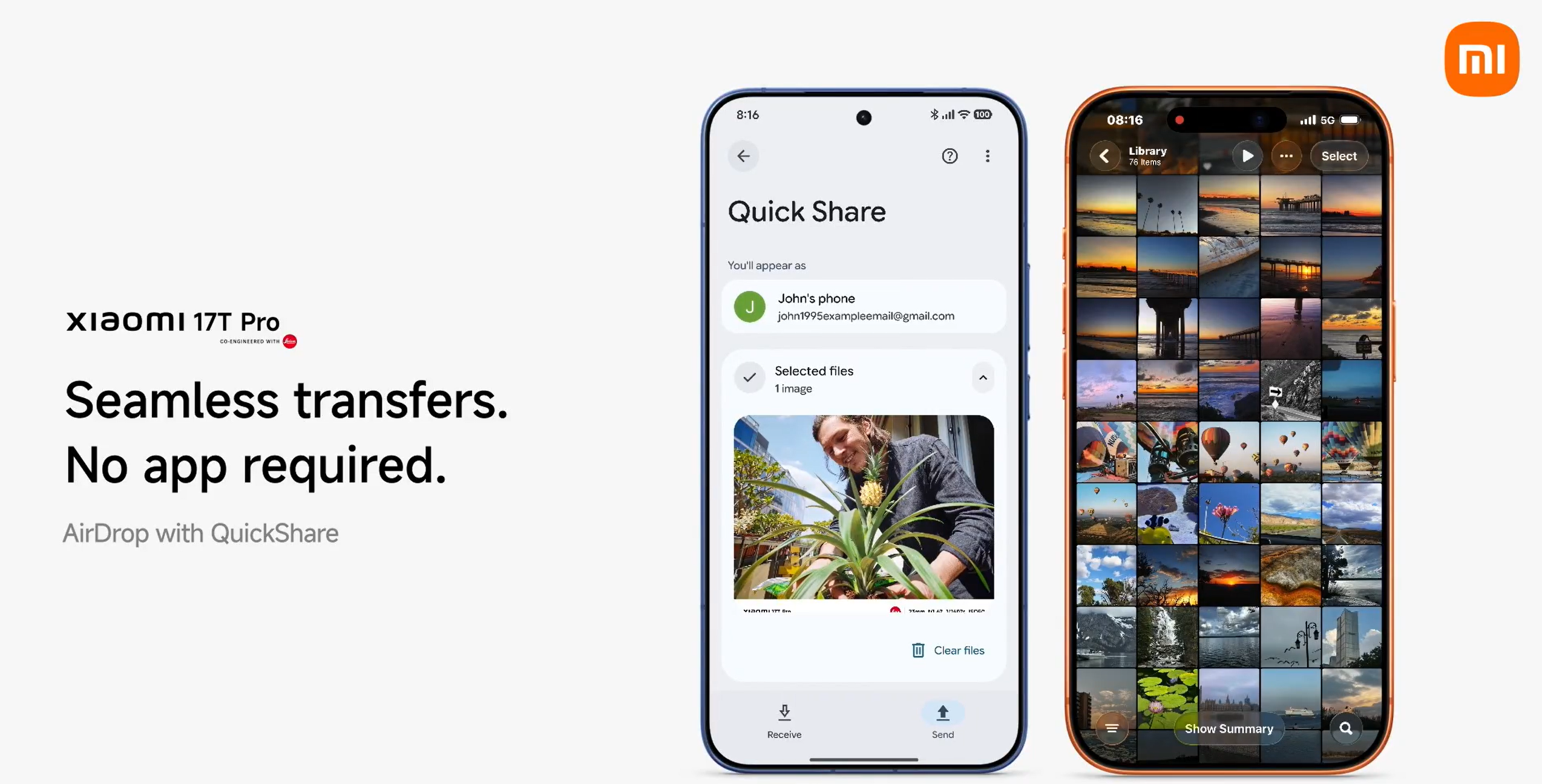 Xiaomi AirDrop